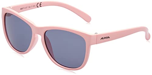 ALPINA LUZY - Verzerrungsfreie und Bruchsichere Sonnenbrille Mit 100% UV-Schutz Für Kinder, rose gloss, One Size