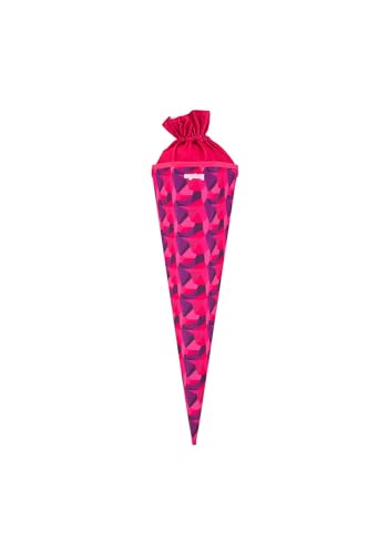ergobag Schultüte mit Kordelzug für Jungen und Mädchen zur Einschulung Prima Bärllerina - Pink