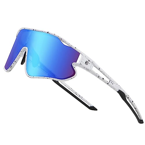 DUCO Kinder Sonnenbrille Jugend Baseball Sonnenbrille Leicht TR90 Rahmen UV400 Sport Radfahren Sonnenbrillen für Jungen Mädchen DK268