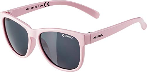 ALPINA Unisex - Kinder, LUZY Sonnenbrille, rose gloss, One size