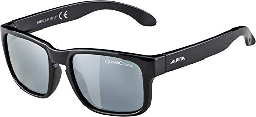 ALPINA Unisex - Kinder, MITZO Sonnenbrille, black, One size
