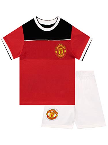 Manchester United FC Jungen Schlafanzug Rot 152