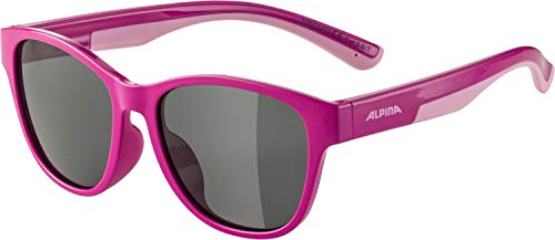 ALPINA FLEXXY COOL KIDS II - Flexible und Bruchsichere Sonnenbrille Mit 100% UV-Schutz Für Kinder, pink-rose gloss, One Size