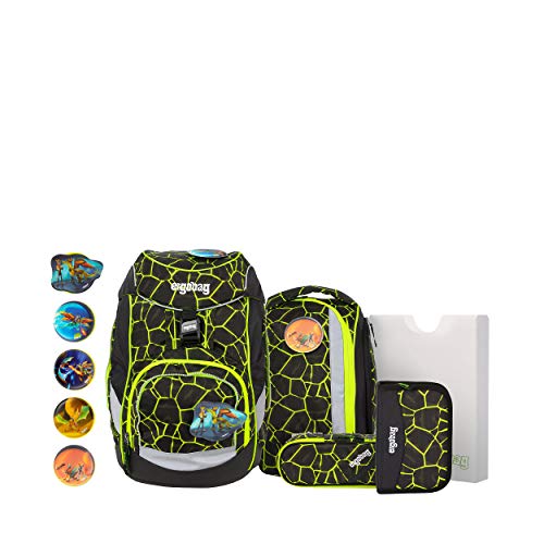 ergobag pack Set ergonomischer Schulrucksack Flexibel 6-teilig 1. Klasse Grundschule