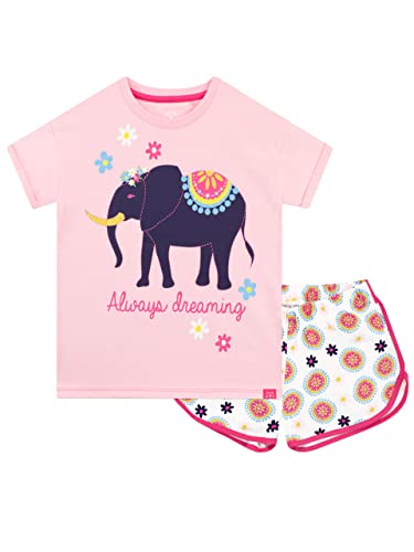 Harry Bear Mädchen Schlafanzug Elefant Rosa 152