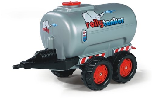 Rolly Toys rollyTanker Fassanhänger (für Kinder von 3 - 10 Jahre, Zweiachsanhänger, Befüllung bis zu 30 Liter) 122127