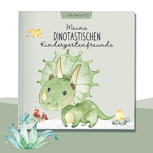 lila liebt dich / Freundebuch Dinosaurier, Freundebuch Kindergarten Junge - Unvergessliche Kindergartenmomente festhalten