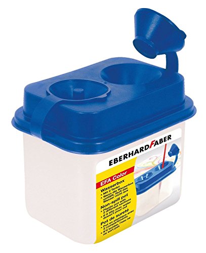 Eberhard Faber 579900 - Wasserbox mit 2 Tanks, blau