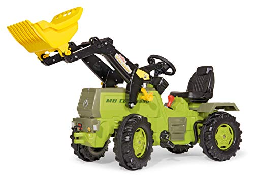 Rolly Toys rolly Farmtrac MB 1500 (für Kinder von 3 bis 8 Jahren, Sitz verstellbar, Flüsterreifen) 046690, grün