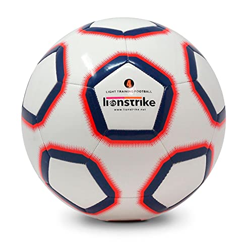 Lionstrike Größe 3 Lite Fussball - Leichter Trainingsfussball für Jungen/Mädchen im Alter von 3 bis 7 Jahren