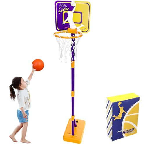 JUENSYO Kinder Basketballkorb,93-160cm Basketballkorb Indoor Outdoor Kinder,Basketballkorb Ständer