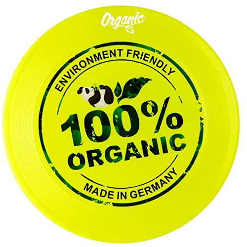 Eurodisc Eurodisc Kinder Frisbee 100 Prozent Organic, Neongelb, 100g, 23cm