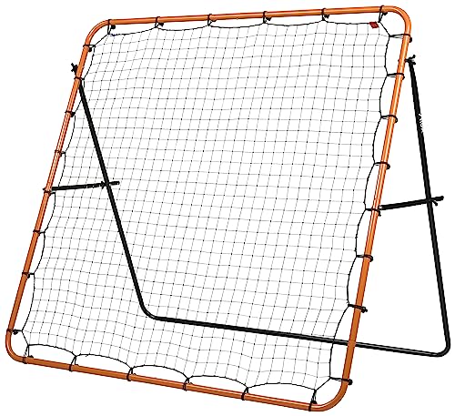 Stiga Uni Kicker 150 Fußball Rebounder, Orange/Schwarz, 150 x 150 cm