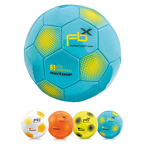meteor Kinder Fußball Ball kleine Sportball Kleinkinder Freizeitball für drinnen und draußen Ball für Mädchen und Jungen in Allen Größen #1#3#4 und #5