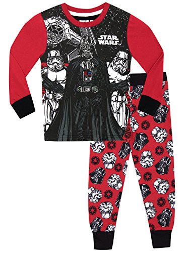 Star Wars Jungen Schlafanzug Slim Fit Mehrfarbig 152