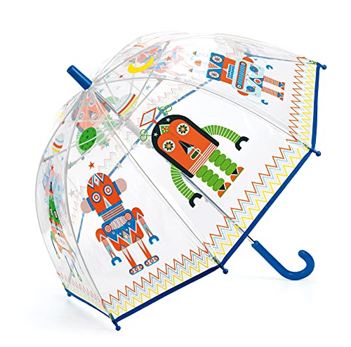 Djeco Kinder-Regenschirm Roboter (DD04806)