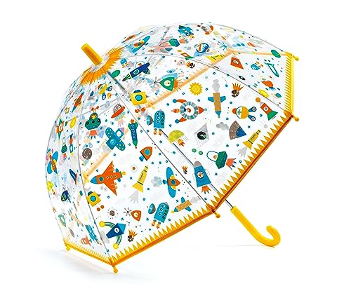 DJECO DD04707 Regenschirm Raum zubehör, Cartoon, Mehrfarbig (Mehrfarbig), One Size