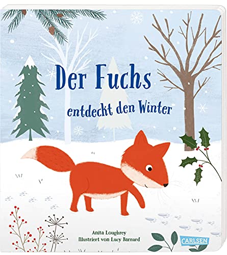 Der Fuchs entdeckt den Winter: Pappbilderbuch ab 2 mit kleinem Fuchs, der Angst überwindet und etwas über den Winter lernt