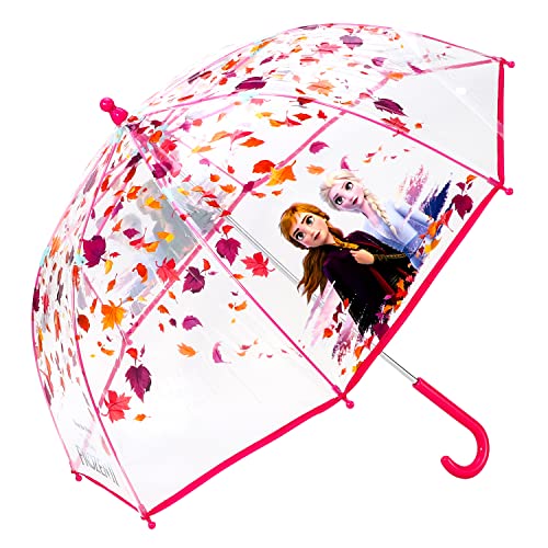 Templar Regenschirm, Motiv: Die Eiskönigin, für Kinder, Jungen, Mädchen, mit Sicherheitsöffnung