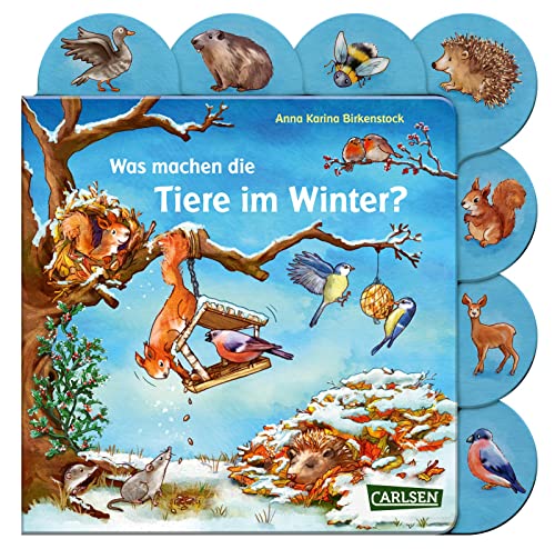 Was machen die Tiere im Winter?: Tolles Registerbuch für kleine Hände mit schönen Tierbildern und allererster Wissensvermittlung